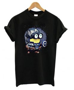 Minions Captain America t shirt