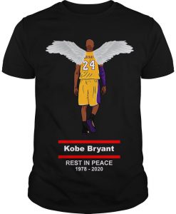 RIP Kobe Bryant Rest In Peace 1978 – 2020 t shirt