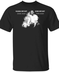 Rip Kobe Bryant and Daughter t shirt