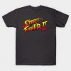 Street Fighter 2 SF II – Classic Logo t shirt