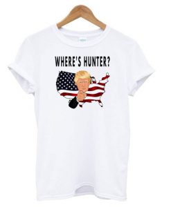 Where’s Hunter – Cops for Trump tshirt