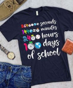100 days of School t shirt