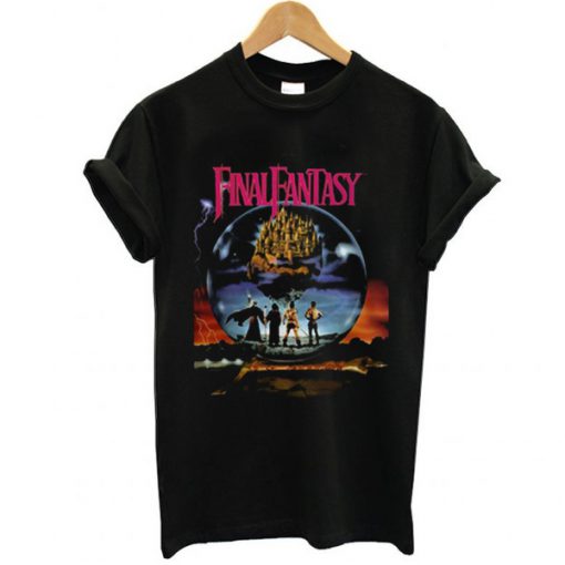 Final Fantasy I All Over Ahirt t shirt