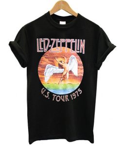 Led Zeppelin tour 1975 t shirt