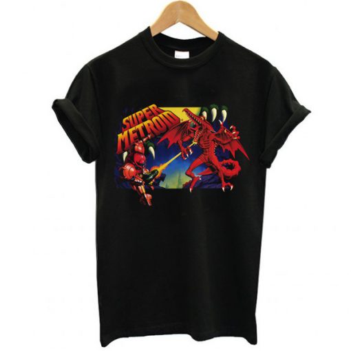 Nintendo Super Metroid t shirt