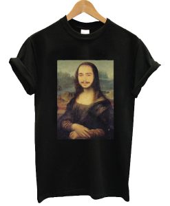 Post Malone x Monalisa Short t shirt black