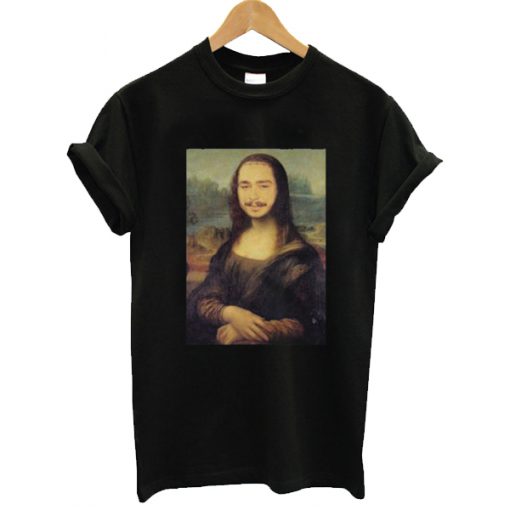 Post Malone x Monalisa Short t shirt black