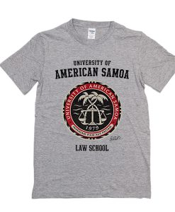 University of American Samoa Law School t shirt