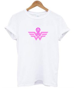 Wonder Woman Breast Cancer Awareness t shirt