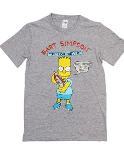 Bart Simpson Underachiever t shirt