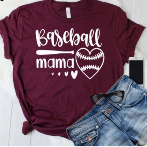 Baseball Mama t shirt