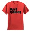 Classic Iron Maiden Red t shirt