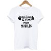Dwight schrute’s gym for muscles t shirt