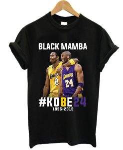 Kobe Bryant Black Mamba t shirt