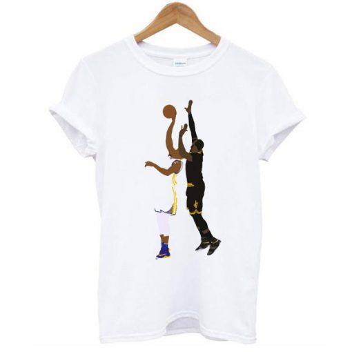 LeBron James Block On Andre Iguodala t shirt