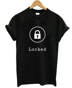 Locked Logo t shirt
