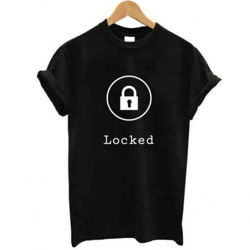 Locked Logo t shirt