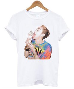 Miley Cyrus ice cream t shirt