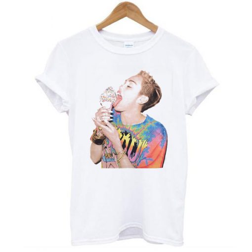 Miley Cyrus ice cream t shirt