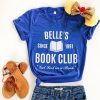 belle's book club t shirt