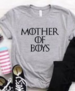 mother of boys t shirt