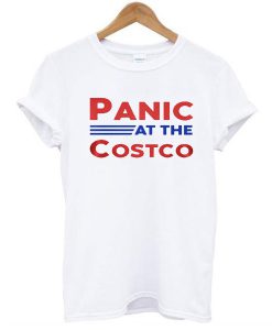 panic at the costco t shirt white