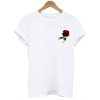 pocket rose t shirt