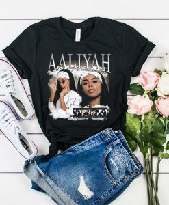 Aaliyah Homage t shirt