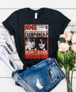 Blur Vs Oasis t shirt