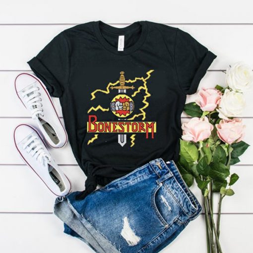 Bonestorm Simpsons t shirt