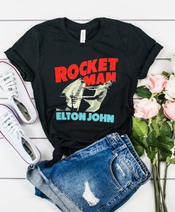 Elton John Rocket Man t shirt