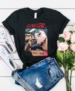 Gorillaz Faces t shirt