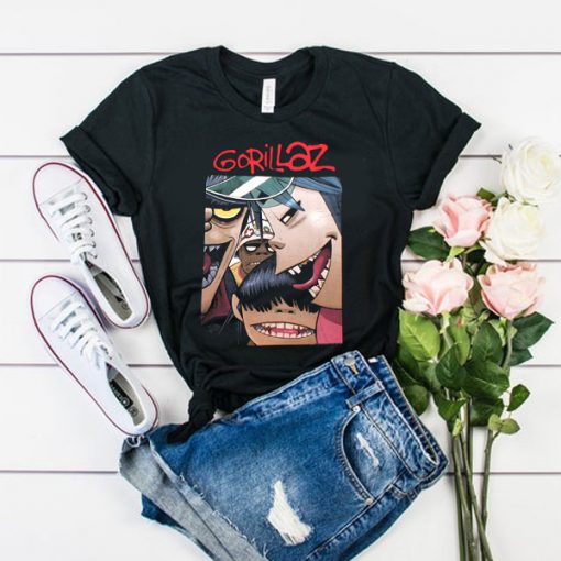 Gorillaz Faces t shirt