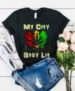 My City Stay Lit t shirt