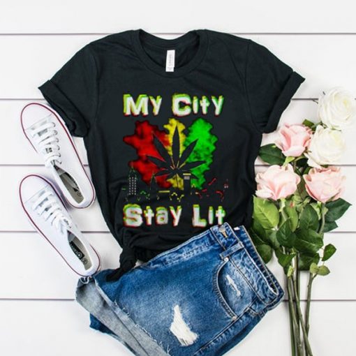 My City Stay Lit t shirt