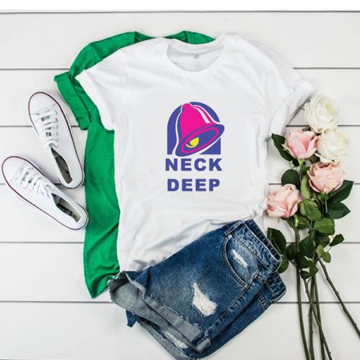 Neck deep taco bell t shirt