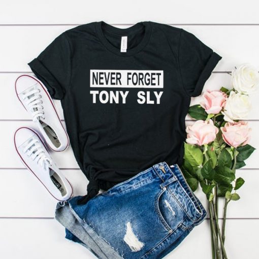 Never Forget Tony Sly t shirt