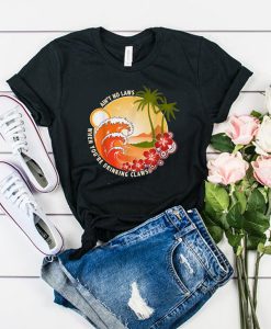 Official Ain't No Laws When You're Drinking Claws Summer Wave t shirt
