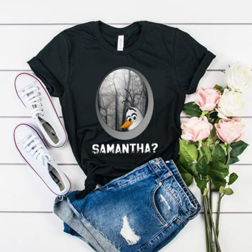 Olaf and Samantha Frozen 2 t shirt