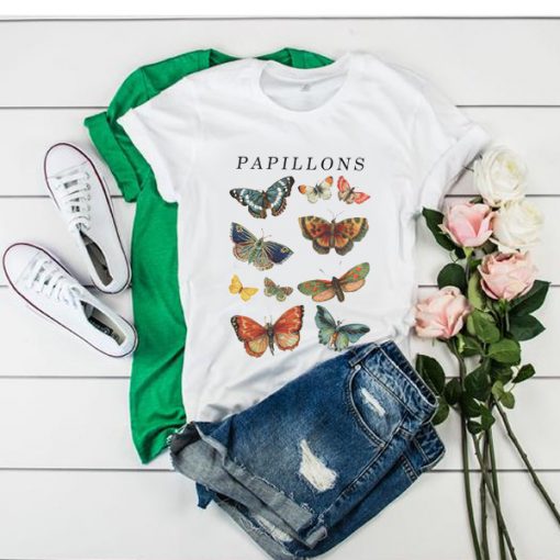 Papillons Butterfly Vintage t shirt