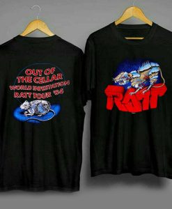 Ratt Tour '84 Out Of The Cellar t shirt