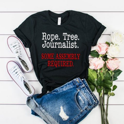 Rope Tree Journalist tshirt