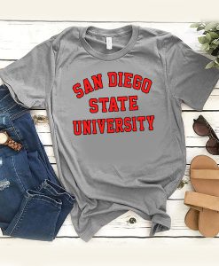 San Diego State University t shirt
