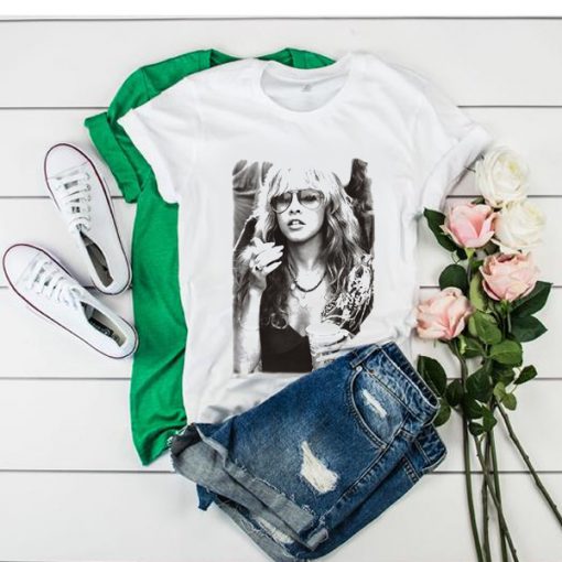 Stevie Nicks Smoking Young Vintage t shirt