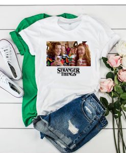 Stranger Things 3 Eleven and Max t shirt