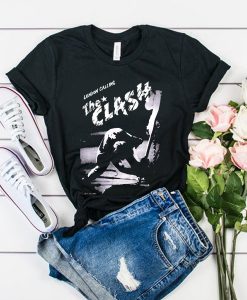 The Clash London Calling Black t shirt