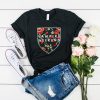 Vampire Weekend Shield Roses t shirt