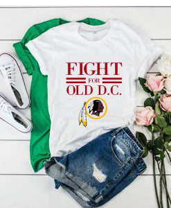 Washington Redskins fight for old DC t shirt