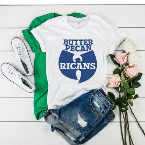 Wu-tang Ice Cream Butter Pecan Ricans t shirt