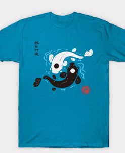 Yin-Yang Koi Fish Avatar the Last Airbender t shirt